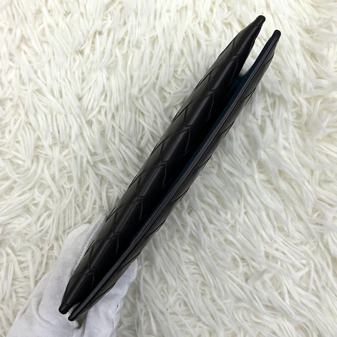 ［極美品］ICチップ内蔵 BOTTEGA VENETA イントレチャート 長財布