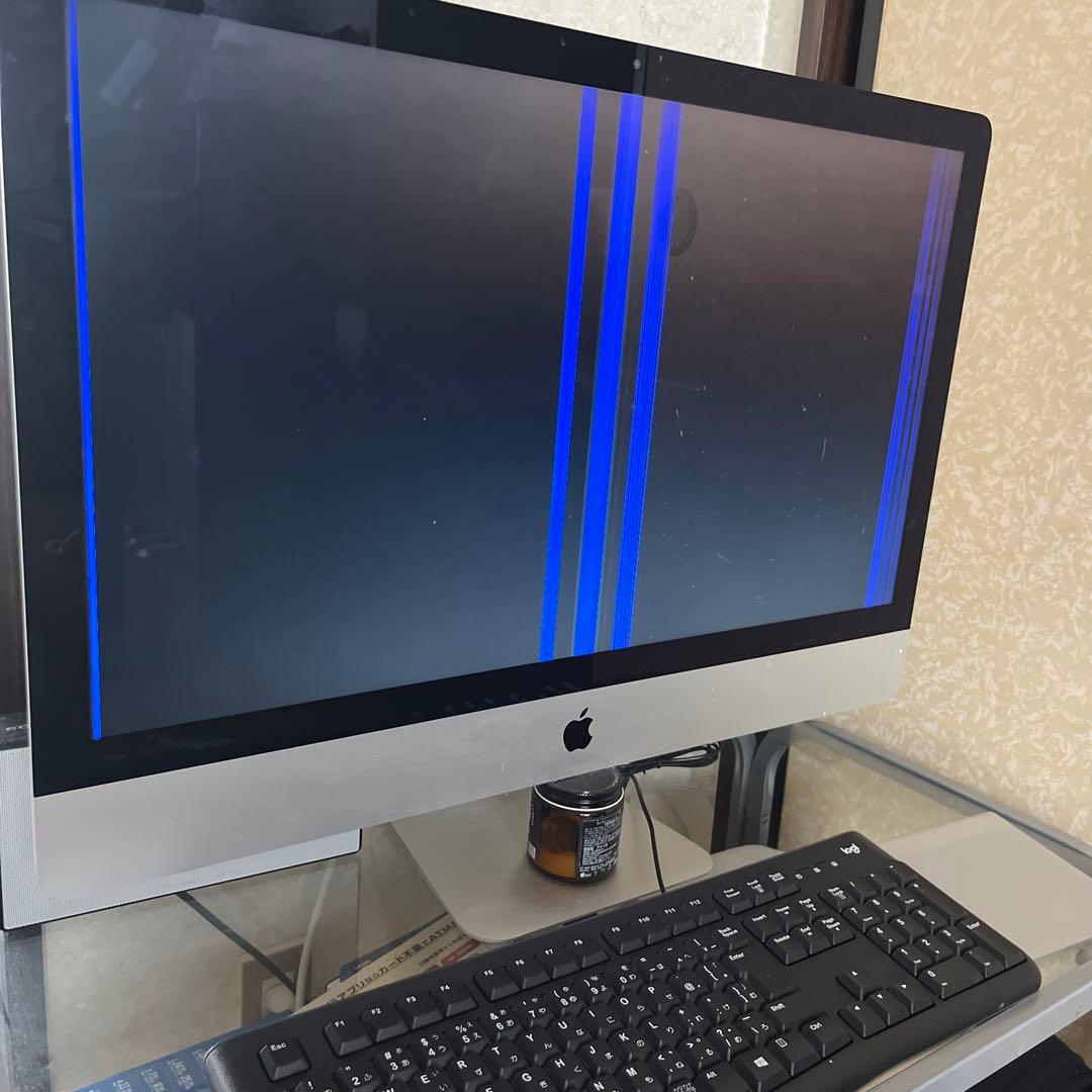 iMac 27インチ　2013 ジャンク品　箱付き。