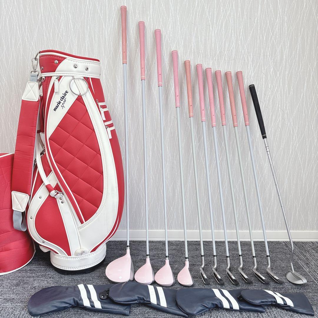 超豪華❗️Pure Spin 初心者 レディース ゴルフ クラブフルセット