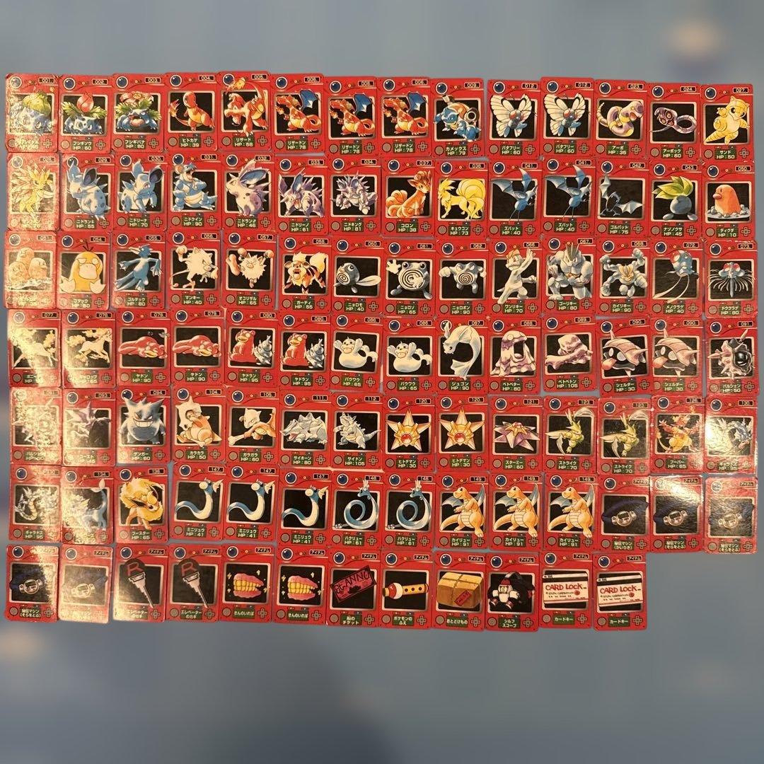 目*z様 ポケモン トレーディングカード ジャンボカードダス　ミニ図鑑　96枚セ
