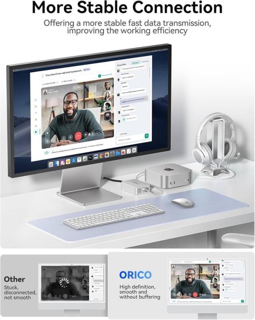 ORICO Thunderbolt 有線lanアダプタ イーサネットアダプター