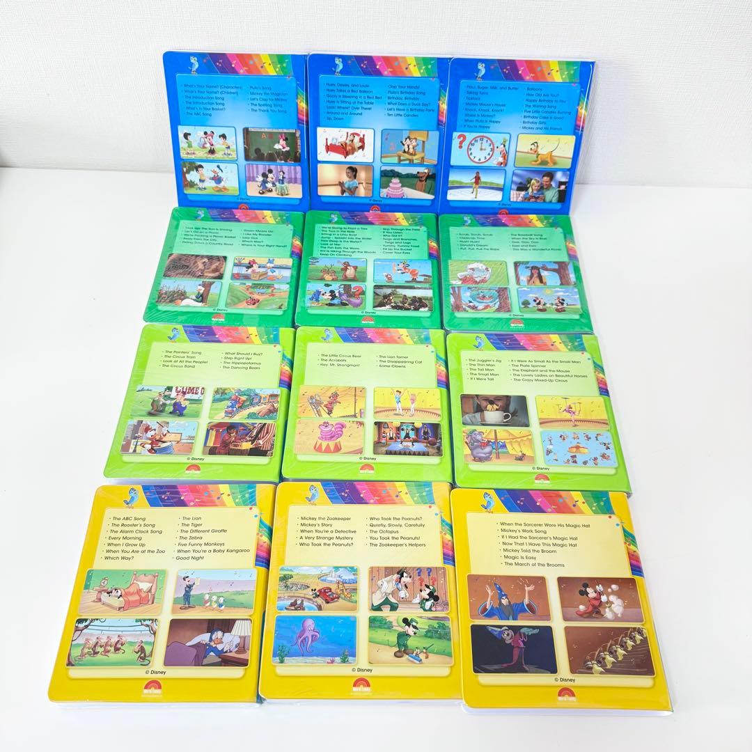 【未開封多数】最新版シングアロング フルセット DWE ディズニー英語 S293