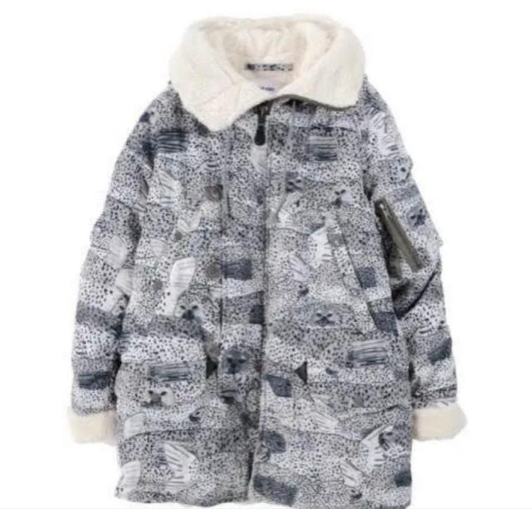 ネネット　ゴマフアザラシ　ボアジャンパー