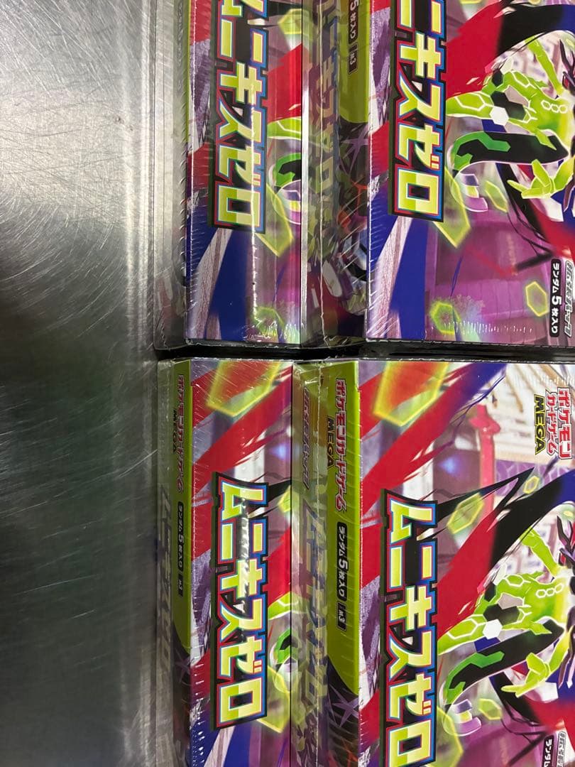 ポケモンカードゲーム ムニキスゼロ シュリンク付き4box