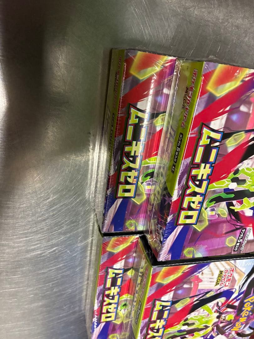 ポケモンカードゲーム ムニキスゼロ シュリンク付き4box