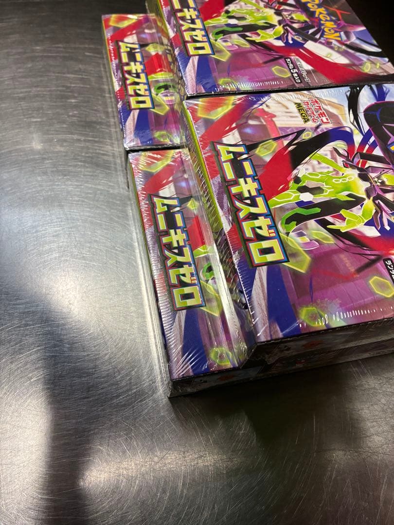ポケモンカードゲーム ムニキスゼロ シュリンク付き4box