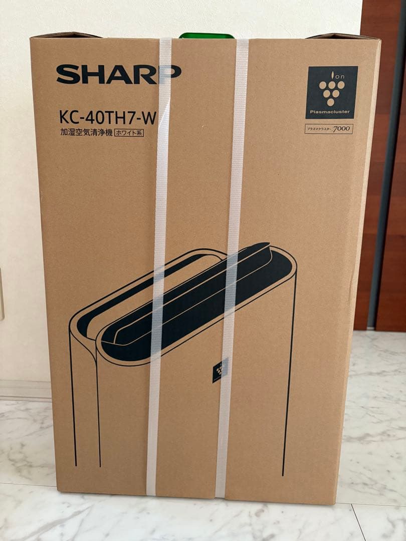 2025年新品SHARP 加湿空気清浄機 プラズマクラスターKC-40TH7-W