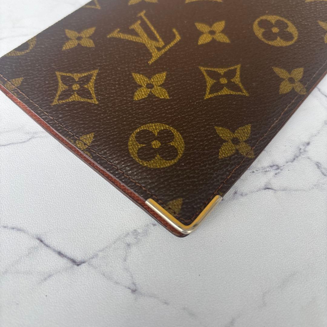 ルイヴィトン ポルトシェキエダブル モノグラム 長札 カード 財布 希少 レア⑧