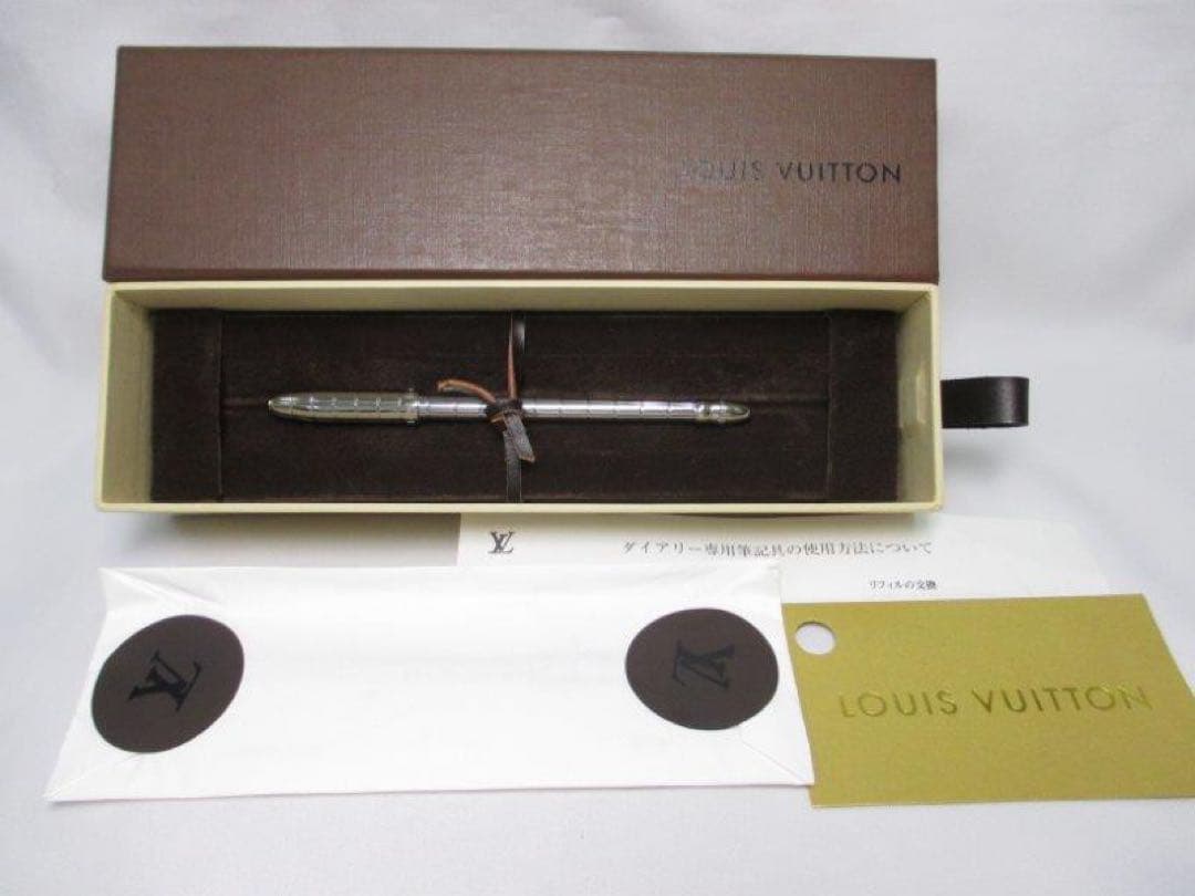 新品 ルイヴィトン シャープペンシル 替え芯付き 箱付き 本物