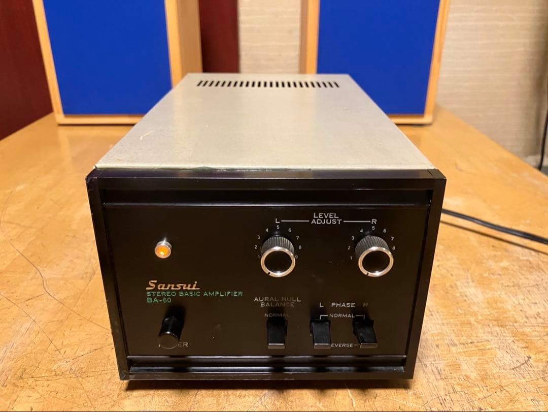 SANSUI BA-60 サンスイ パワーアンプ 山水