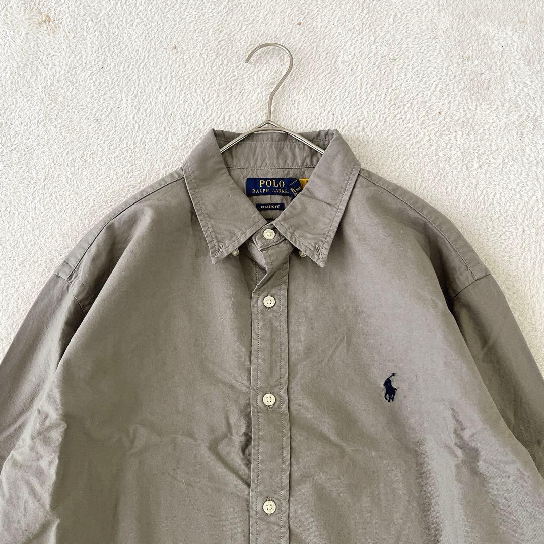 新品タグ付★POLO RALPH LAUREN★現行タグ ボタンダウンシャツ L