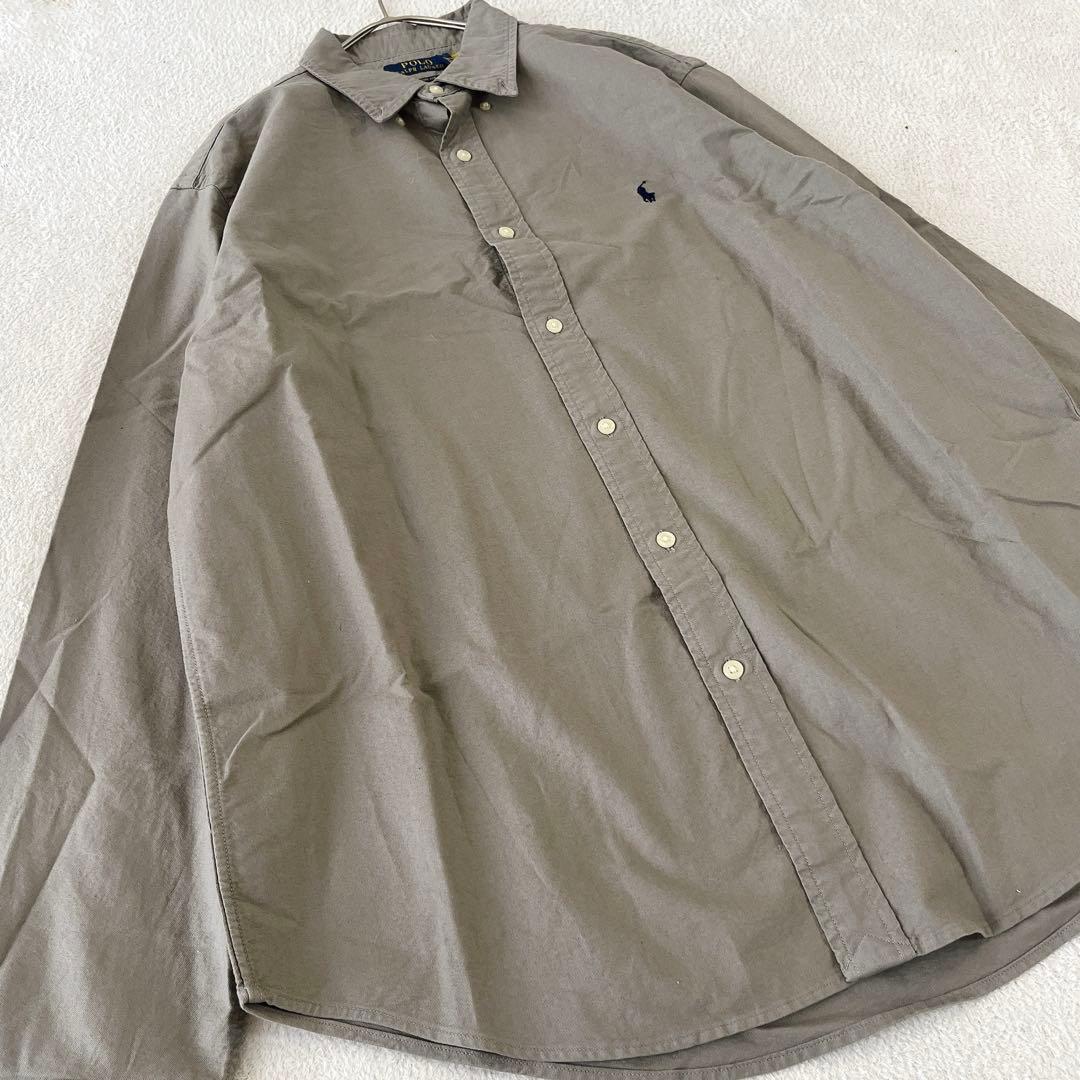 新品タグ付★POLO RALPH LAUREN★現行タグ ボタンダウンシャツ L