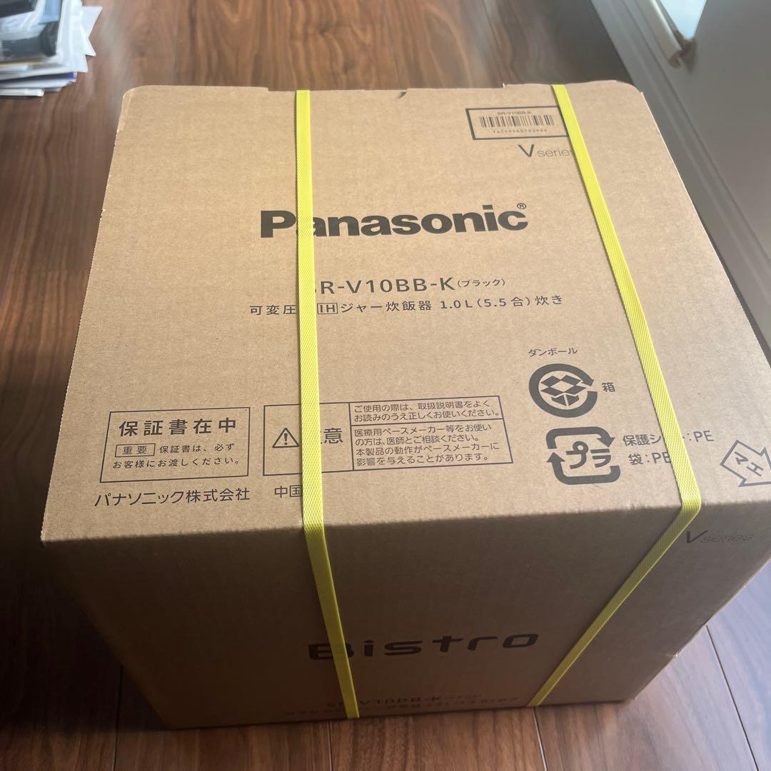 Panasonic Bistro SR-V10BB-K 炊飯器