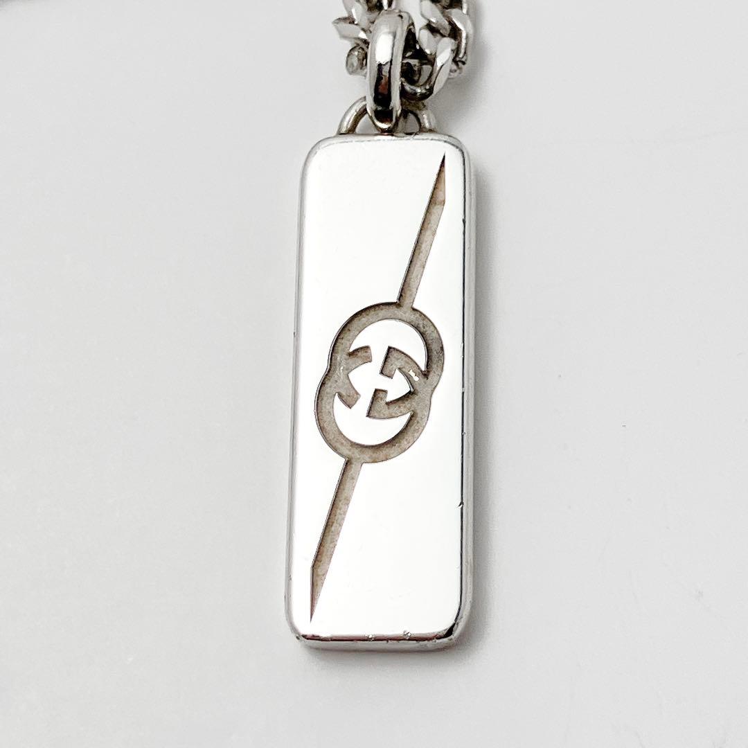 グッチ GUCCI 925 ネックレス シルバー メンズ OT397