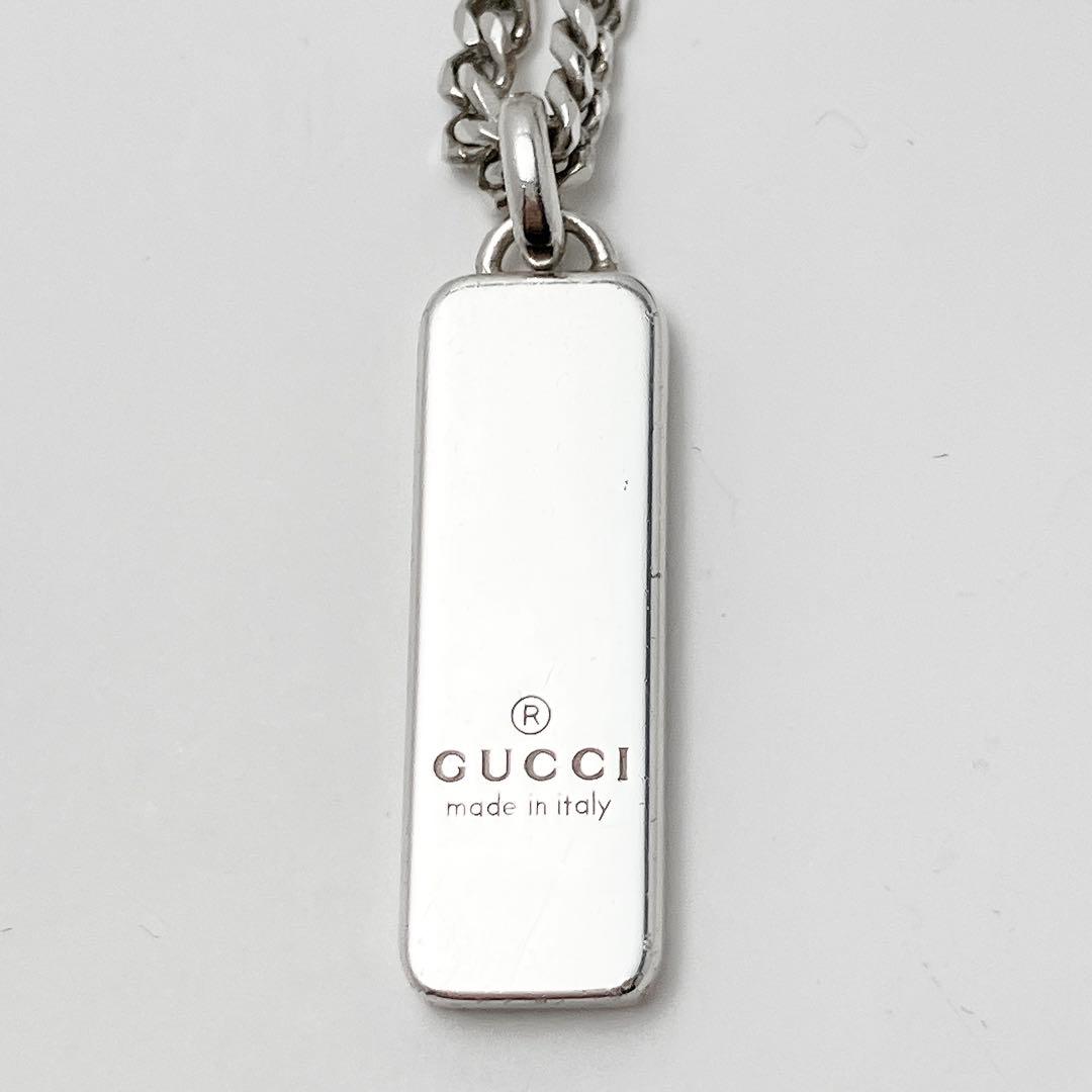 グッチ GUCCI 925 ネックレス シルバー メンズ OT397
