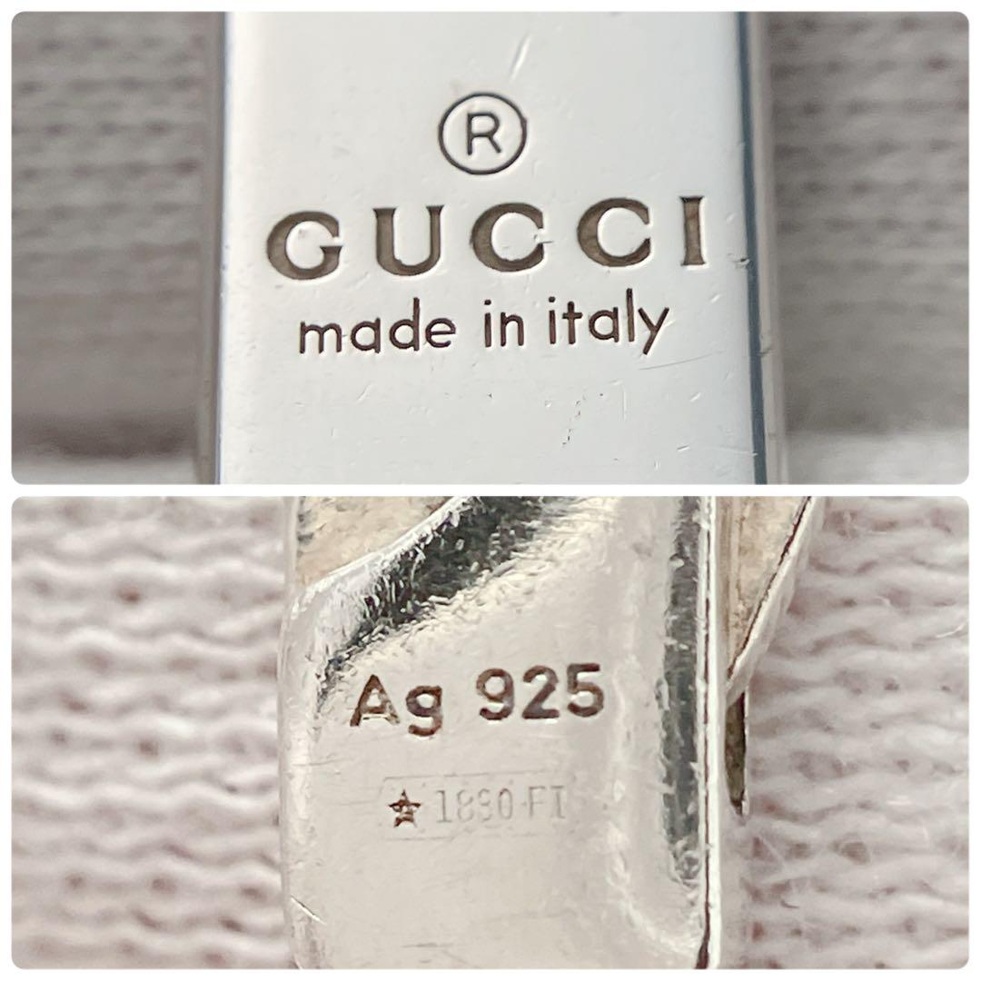 グッチ GUCCI 925 ネックレス シルバー メンズ OT397