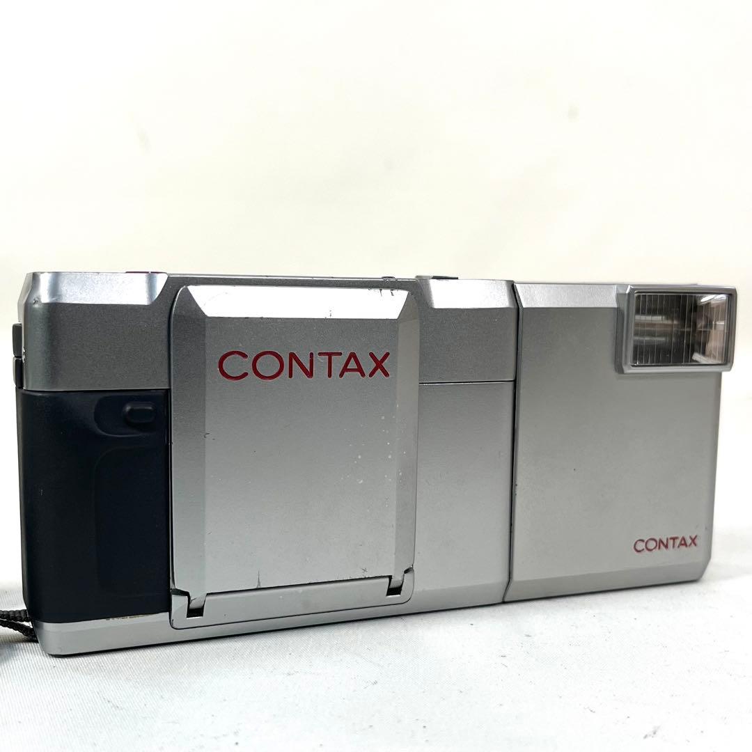 フィルムカメラ CONTAX T 初代 T14 フラッシュ 動作確認済み