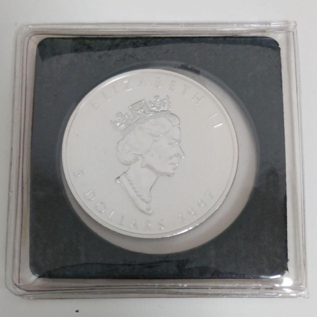か*Z様 カナダ銀貨　メイプルリーフ　５ドル銀貨