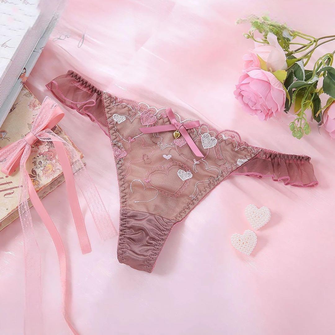 バレンタインハートブラG75ピンクほか