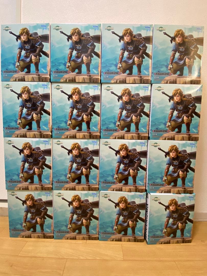 未開封 16個 ゼルダの伝説 FIGURIZMα リンクフィギュア まとめ売り