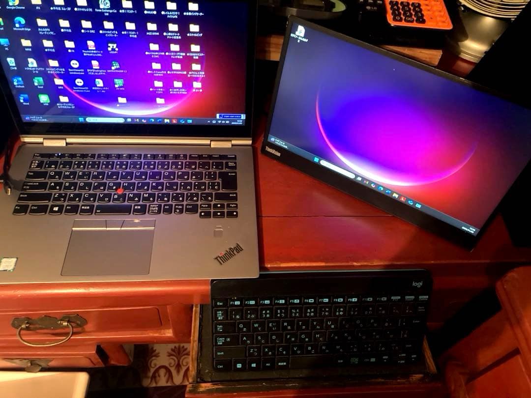 超人気モバイルモニターLenovoThinkVision M14シンクヴィジョン