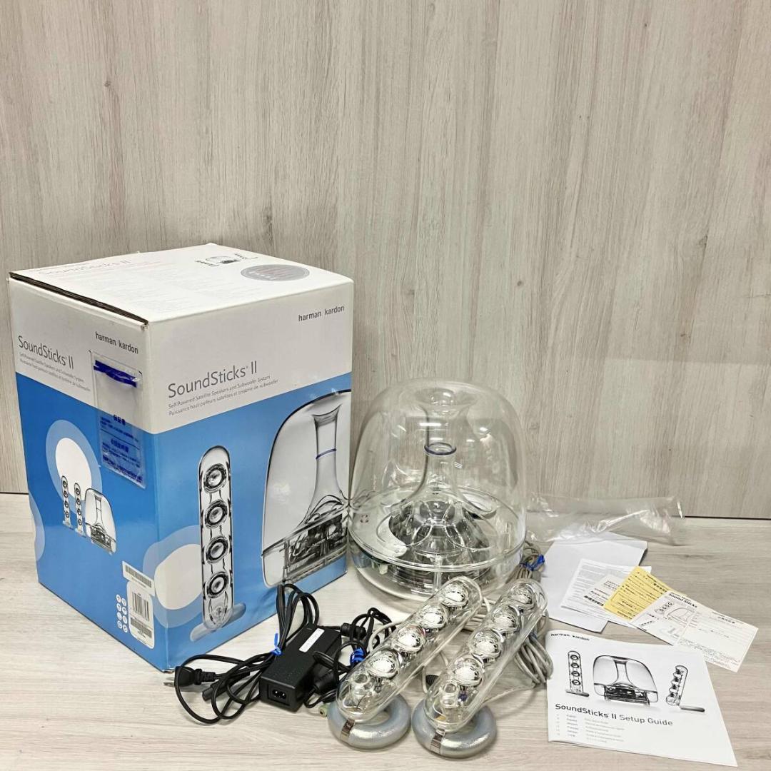 スピーカー・ウーファー harman kardon SoundSticks II