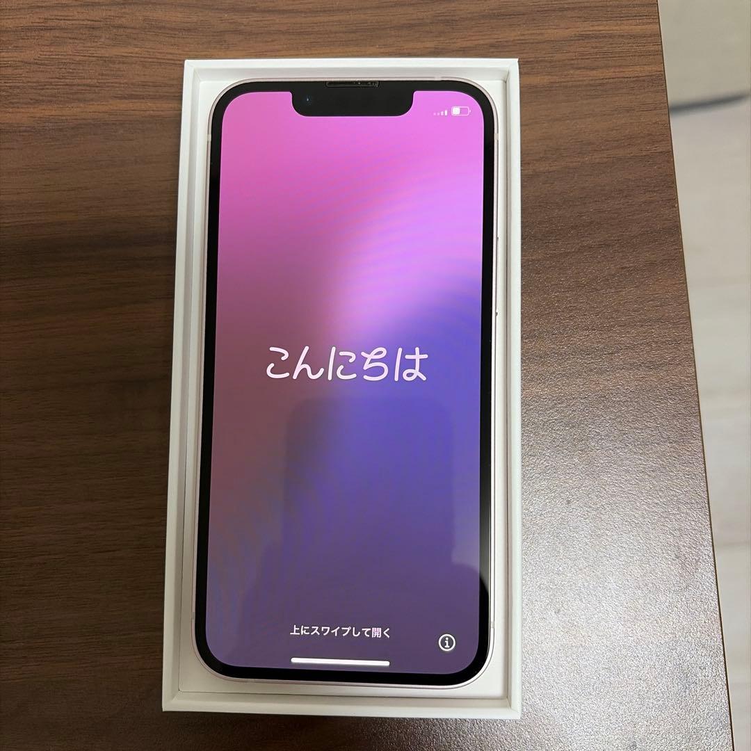 新品未使用 iphone 13 mini ピンク 本体 付属品付き