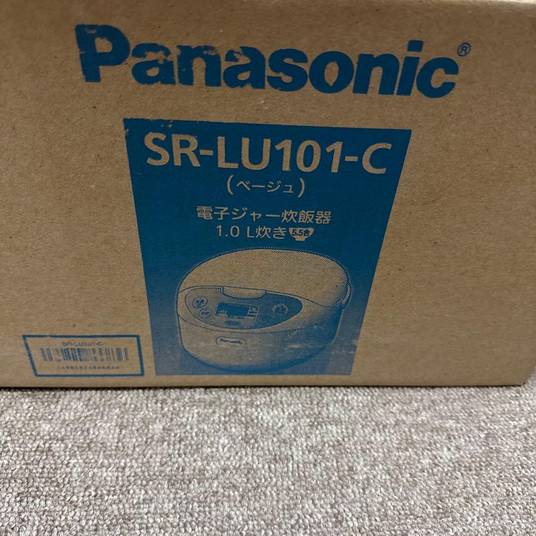 【値下げしました】Panasonic SR-LU101-C 炊飯器 1.0L