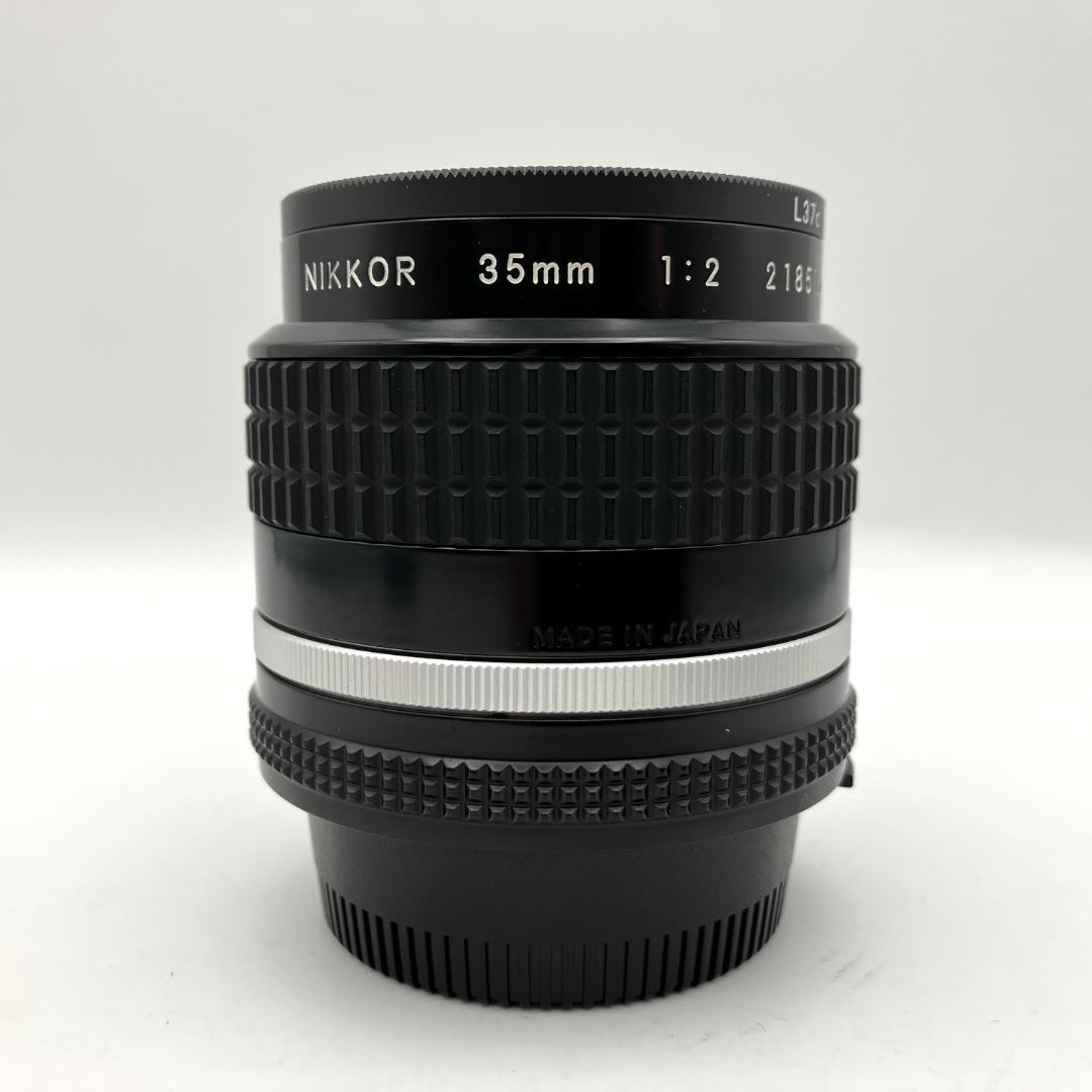 美品 Nikon NIKKOR 35mm F2 単焦点レンズ ニコン