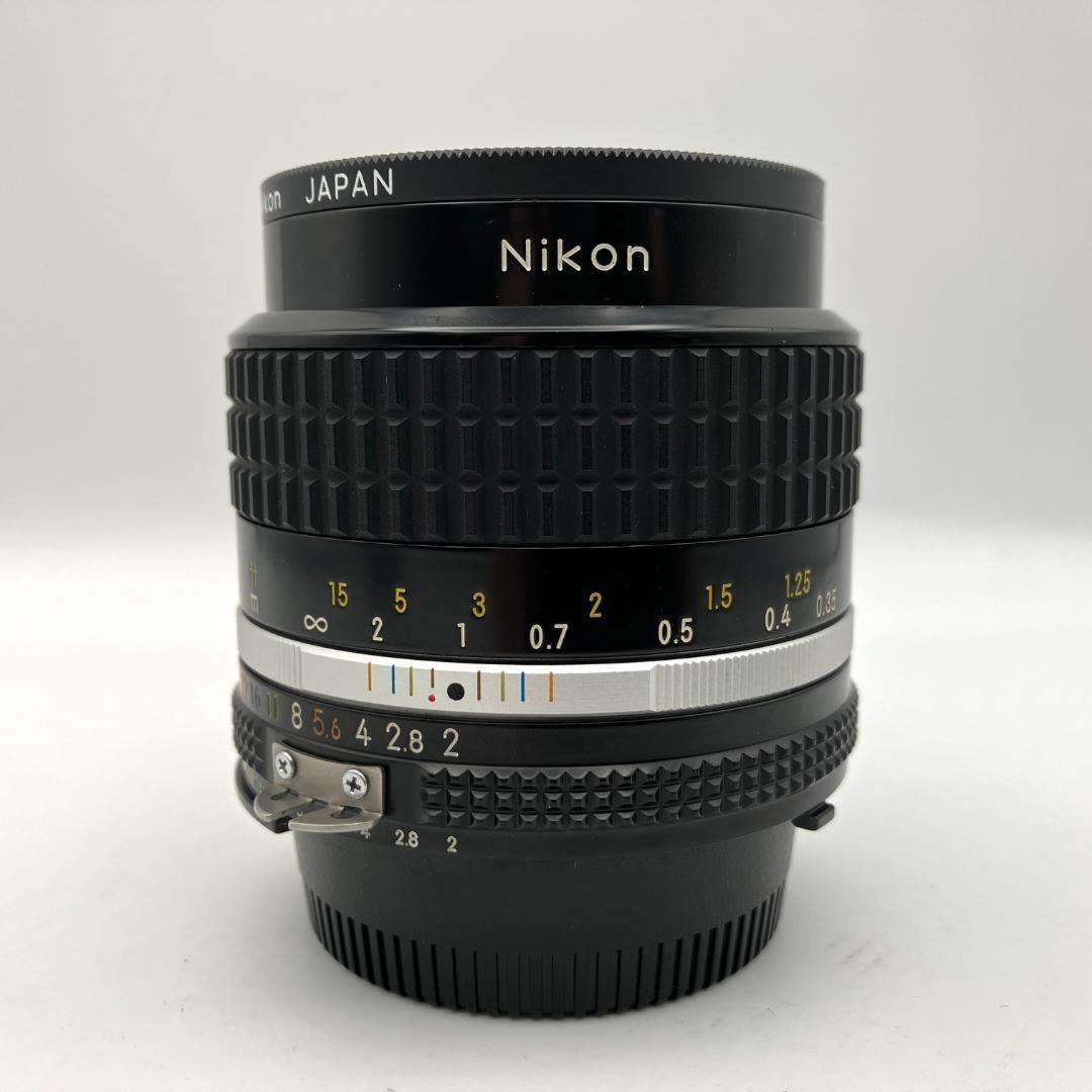 美品 Nikon NIKKOR 35mm F2 単焦点レンズ ニコン