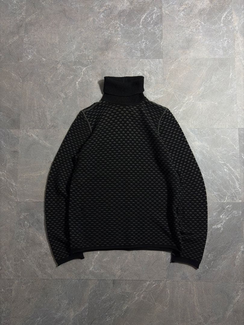 トップス EMPORIO ARMANI high neck knit sweater