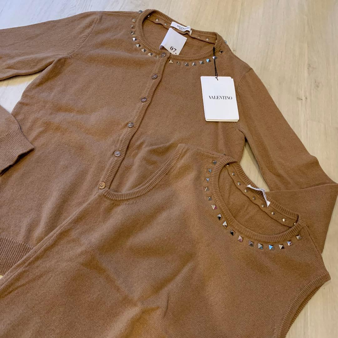 VALENTINO スタッズ付きカーディガン・アンサンブルセット 07