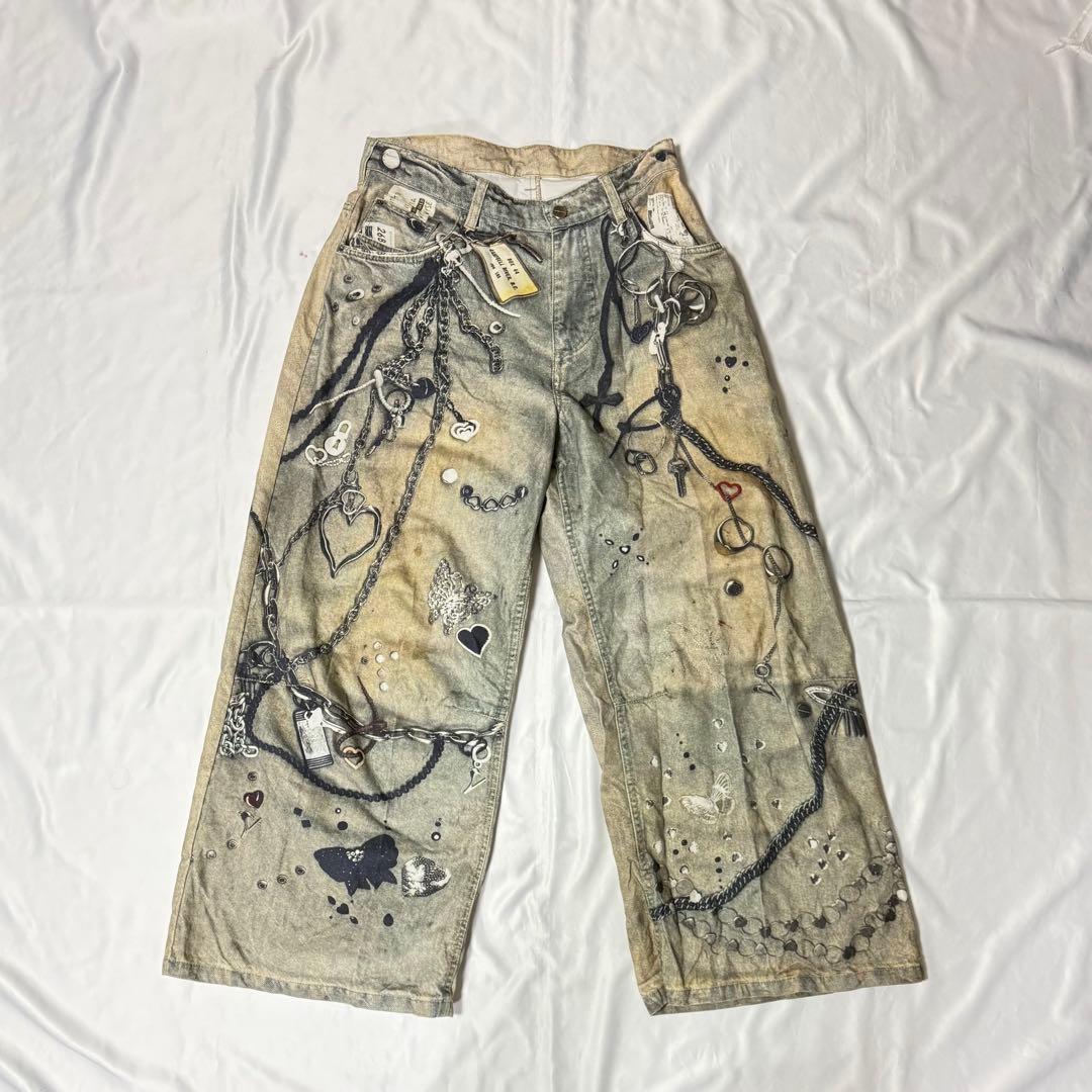 theredthread S print denim1 toys トイ デニム