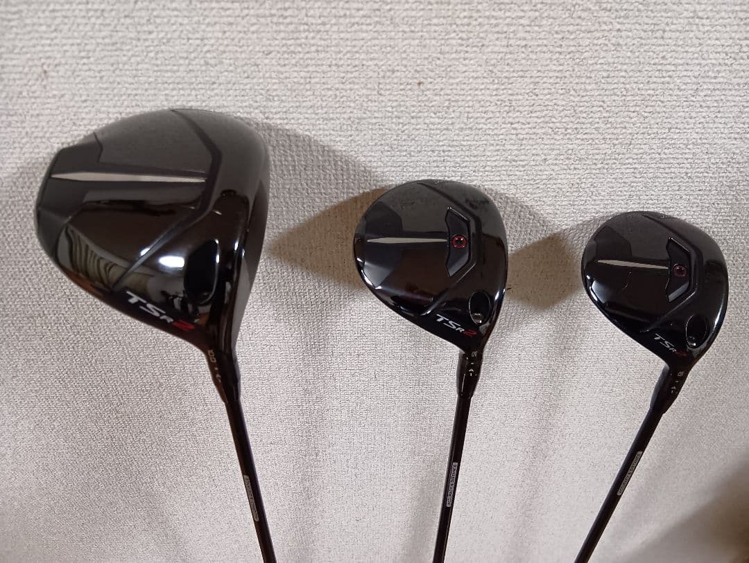 タイトリストTSR2 ドライバー・フェアウェイウッド　3本セット