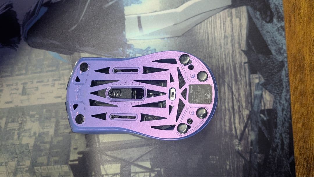 PWNAGE Trinity CF 紫色 ワイヤレスマウス　nacho