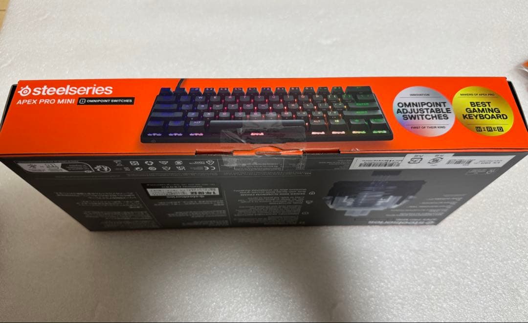 新品未使用 SteelSeries Apex Pro Mini キーボード