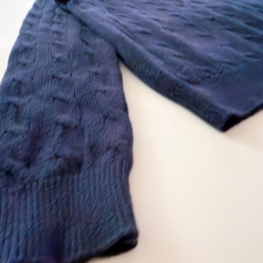 同色ポニー刺繍✨️ポロラルフローレン ハーフジップ ケーブルニット L ネイビー