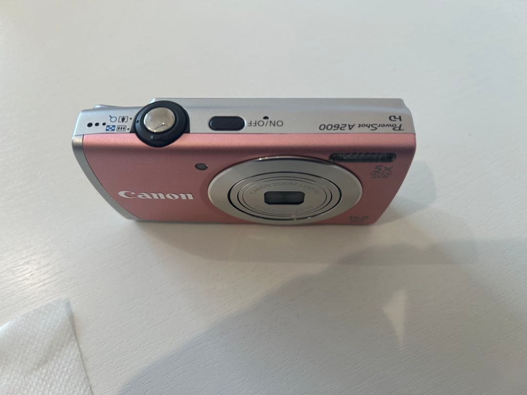Canon デジタルカメラ 16.0MP パワーショット　A2600 ピンク