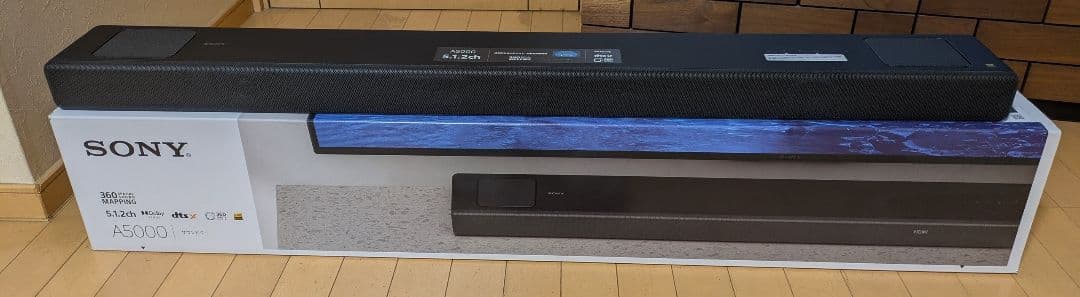 【長期保証残あり】SONY A5000 5.1.2ch サウンドバー