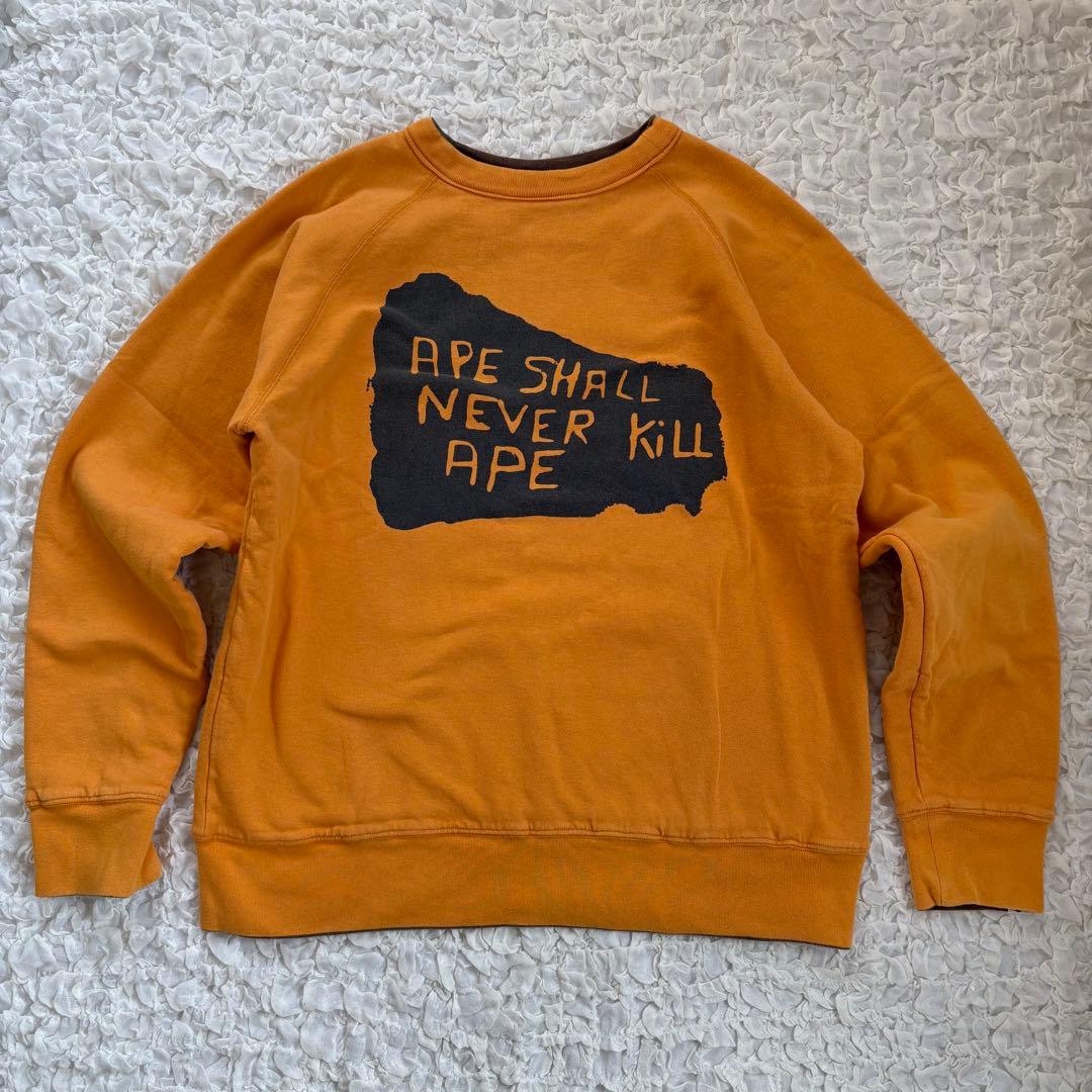 A BATHING APEエイプ4面スウェット4way NIGO期