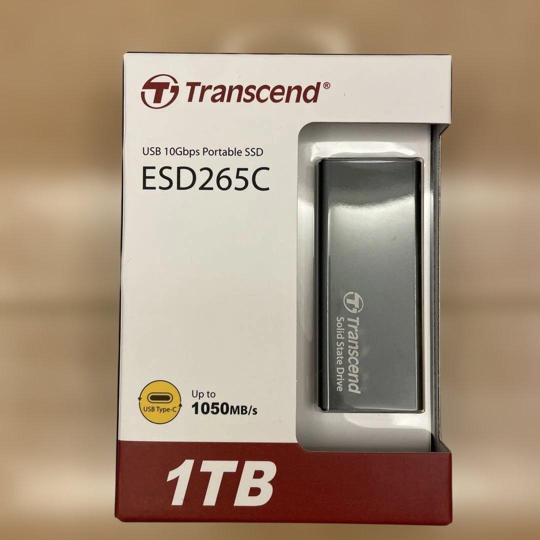 Transcend ESD265C 1TB ポータブルSSD
