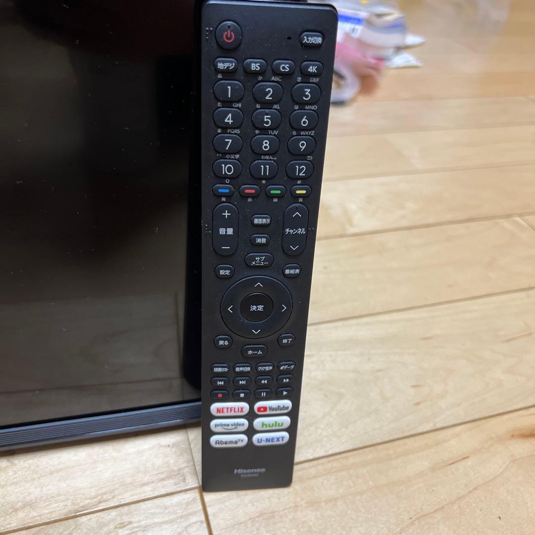 Hisense 50インチテレビ 4K 各種ネット配信サービス対応