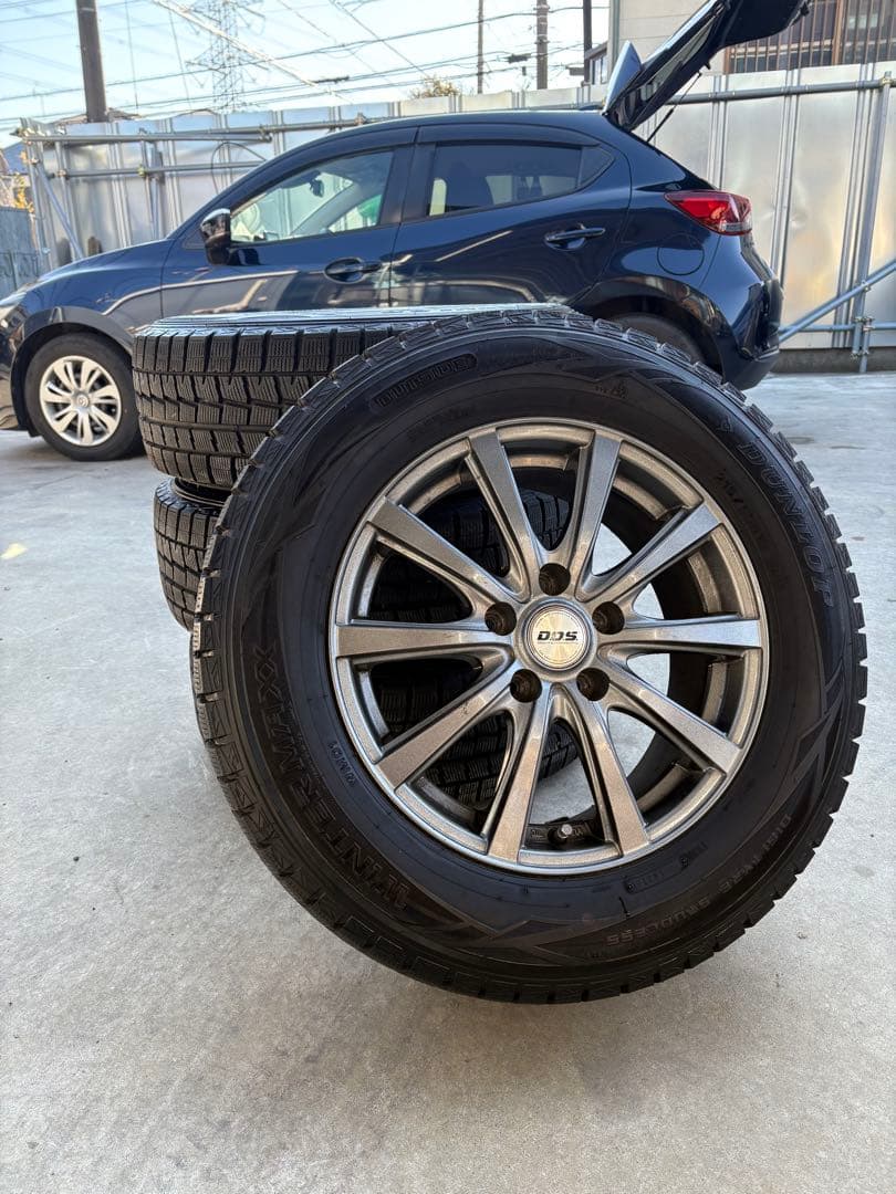 dosホイール　16インチ　スタッドレスタイヤ　アルファード