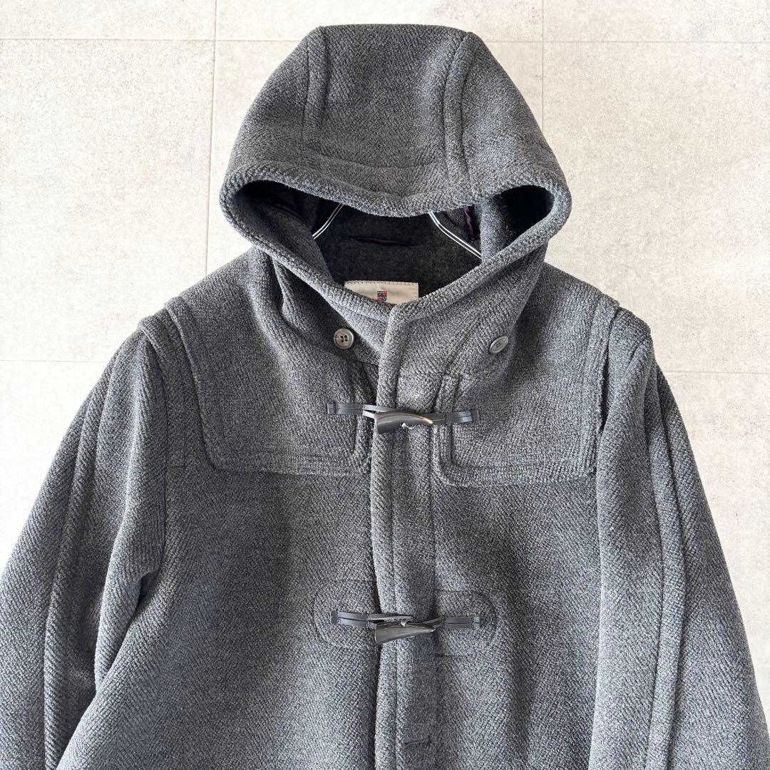 美品✨️モンゴメリー ロングダッフルコート L チャコールグレー トグル 英国製