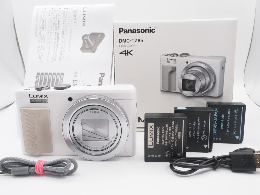 ■美品■ パナソニック LUMIX DMC-TZ85 【元箱・予備B】♯0592