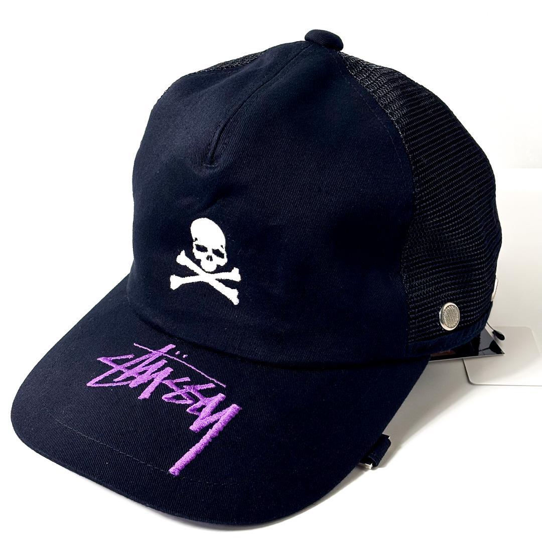 STUSSY × mastermind 6 Panel Ballcap