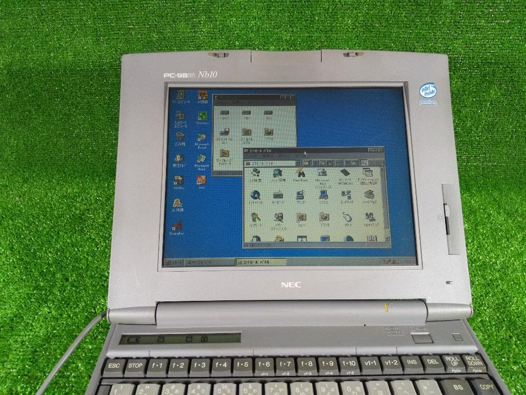 PC-9821 Nb10／Win95＋EO＋DOS／液晶張替／FDD／AC付