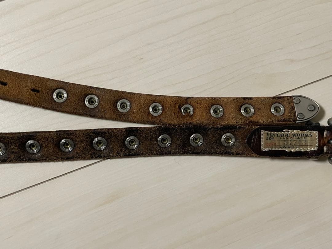 と*ー様 ビンテージワークス ベルト