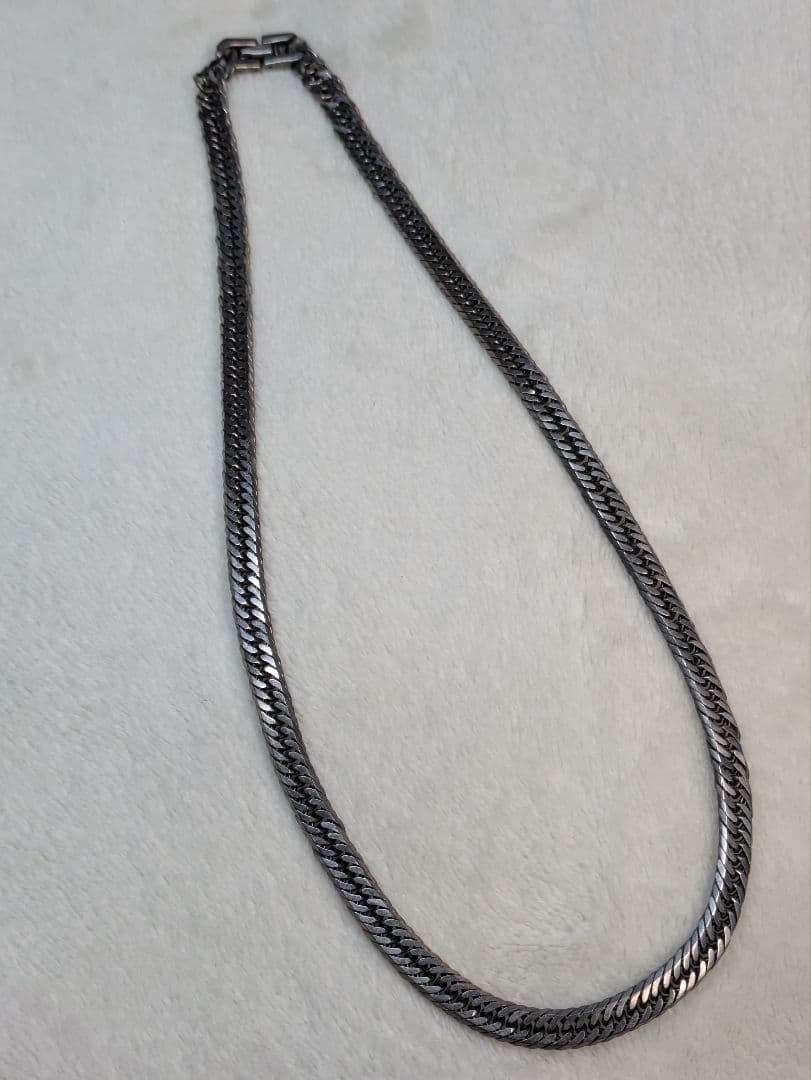 ショーた　チタン　喜平　ネックレス　6面　チタニウム