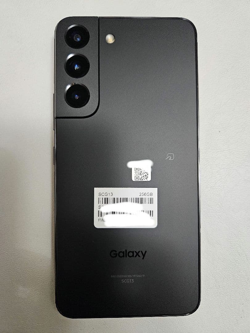 Samsung Galaxy S22 ブラック 本体 　au版　リフレッシュ品